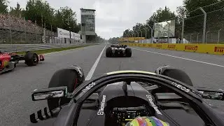 Lewis Hamilton - F1 23 | Monza Italy Gameplay with Logitech G29