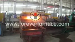 round steel induction heating system for forging