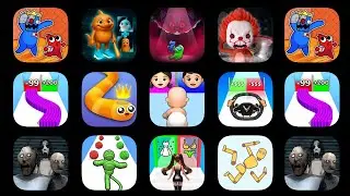 Rainbow.io,Ai Mix,PlayTime.io,NoOneEscape,Run Challange 3D,Snakle.io,First To Life,Steering Wheel