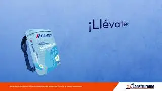 Gana una sacomochila comprando Cemento Cemex Antihumedad