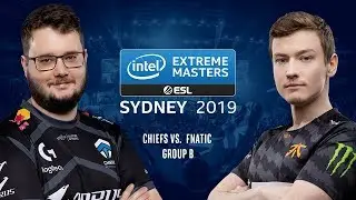 CS:GO - Chiefs vs. Fnatic [Inferno] Map 3 - Group B - IEM Sydney 2019