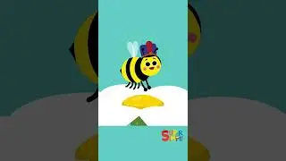 The Bees Go Buzzing 🐝 #shorts #supersimplesongs #kidssong