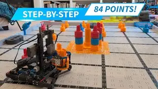 84 Points - step-by-step robot for VEX IQ Mix & Match by Ben Lipper