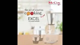 McCoy Excel Mixer Grinder 500W Powerful Motor