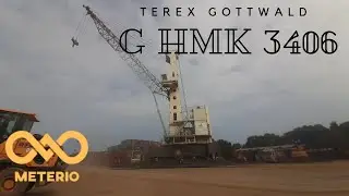 Terex Gottwald G HMK 3406 cẩu bờ di động Khổng lồ I Thủy lực di động
