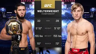Islam Makhachev vs Paddy Pimblett Full Fight - UFC Fight Of The Night