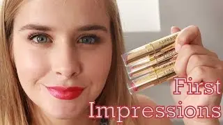 First Impressions Max Factor Lipfinity Long-lasting Lipsticks