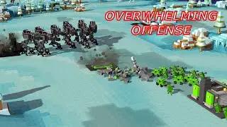 Aggressive Marines VS Renegades! (Jude Dauval VS JustPlainSavage) &ndash; 8-Bit RTS