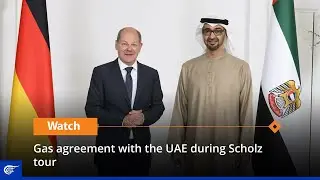 Gas agreement with the UAE during Scholz tour