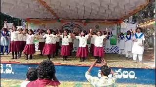 Our students dance performance on the occasion of the republic day celebration at Itda Bhadrachalam 