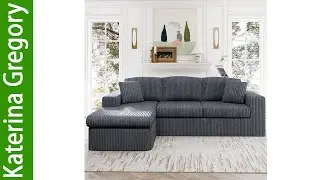 Shintenchi 105 inch Modular Sectional Sofa Boneless L Shaped Couch with Deep Seat Review