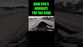 How CPAs Navigate the Tax Code #speederbike #taxmemes