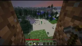 Minecraft Survival 101 Ep 2: Nighttime