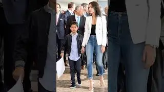 Ronaldo Junior Finally Met His Real Mother#ronaldo #georgina #ronaldojr
