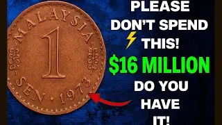 DON&rsquo;T SPEND THIS! Malaysia 1 Sen 1967&ndash;1981 Is Now Worth MILLIONS!
