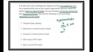 Physiology MRCS question solve (CRACK MRCS)
