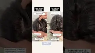 Difference between SILK BASE TOPPER and LACE BASE TOPPER  I HAIREX INDIA | 2022