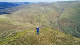 Longscale fell (Wainwright)  715m Height -  but only 480m climb from Skiddaw car park