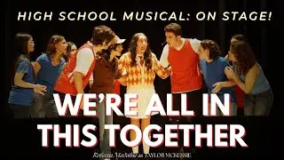We're All in this Together from HIGH SCHOOL MUSICAL ON STAGE  (Rebecca as TAYLOR and Leo as CHAD)