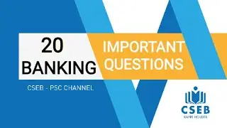 BANKING 20 IMPORTANT QUESTIONS | JUNIOR CLERK | KHADI & VILLAGE INDUSTRIES BOARD