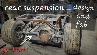 Hotrod Turbo Mini T-bucket Build - rear suspension fabrication