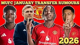 Manchester United Potential January Transfer Targets| CARLOS BALEBA & DIOMANDE Under FLETCHER 25/26