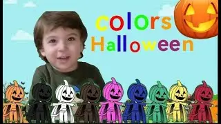 #meme kids3 Learn colors with kids 👻Halloween colours