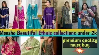 MEESHO 2026 ETHNICWEAR HAUL👗👗👗// PREMIUM QUALITY WITH REASONABLE PRICES 😍😍 