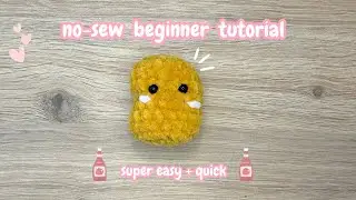 How to crochet a No-Sew Nugget |Beginners Crochet,Easy Tutorial