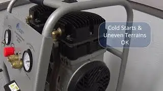 California Air Tools Ultra Quiet, Oil Free and 175 PSI High Pressure Air Compressor