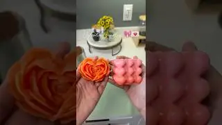 DIY Valentine&rsquo;s Day candle🎀#valentinesday #valentines #galentinesday #candles #diy #love