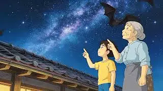 Gibli style animation cartoons 🌹💞 Enjoy this ASMR sound cartoon 