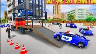 Multilevel Police Car Parking Gameplay Android Games Part-01