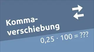 Kommaverschiebung