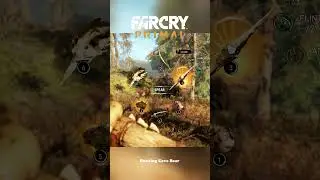 Hunting the Ferocious Cave Bear😈☠️./#farcry #farcryprimal #gaming #gameplay #shortsfeed #shorts