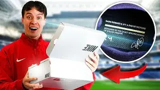 Der neue Mbappé Schuh ist sogar unterschrieben?! Nike Mercurial Mbappé Unboxing