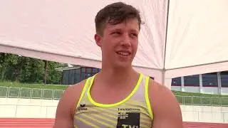 Speerwurf - Leichtathletik-Wettkampf - Stadioneröffnung 2023 in Haslach im Kinzigtal