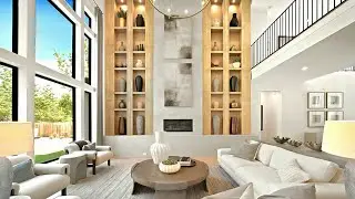 Explore a Gorgeous Luxury Homes with Open-Concept Living | Modern House Tour & Interior Ideas