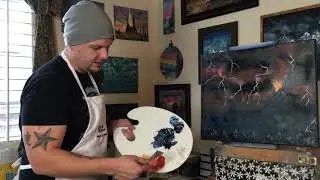 How to clean your brushes and palette after painting with Oil Paint by Paint With Josh