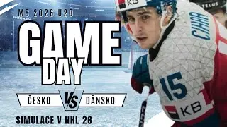 SIMULACE MS U20 2026 / Česk&aacute; Republika VS  D&aacute;nsko  / CZ