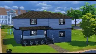 Building House # 9 for my Newcrest town in The Sims 4