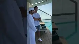 Cristiano Ronaldo with Faz3 in Dubai 2022 #shorts #dubai @faz3 @cristianoronaldo