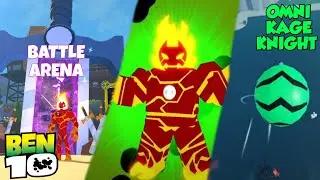 Playing Ben 10 Roblox Games with Alpha Dark Slayer