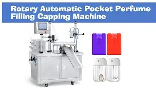 How To Use ZS-AFC6 Rotary Automatic Pocket Perfume Filling Capping Machine