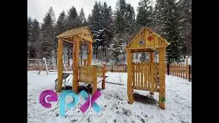 [EPX Realizacje] Budowa placu zabaw w g&oacute;rskiej scenerii w Szczawnica woj. Małopolskie www.epx.com.pl