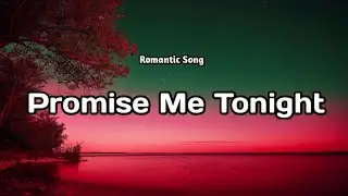 Promise Me Tonight 💞 (Lyrics) | Romantic Love Song 🎵 | Soong Lyricss
