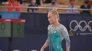 (BBC) Angelina Melnikova FX EF 2020 Olympics