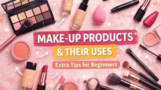 Make-up products and their uses in detail for beginners ✨❤️ | Make tips for beginners ✨💖