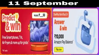 Amazon great Indian festival 2025, OnePlus Norbuds 3r Quiz Answer 