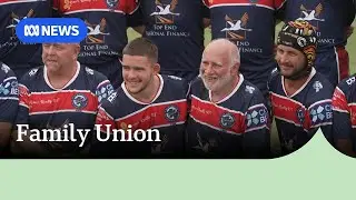The Darwin grandad still playing rugby at 73, alongside his grandson | ABC News